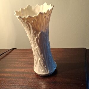 Lenox Cream Textured Vase
